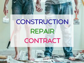 Legal Tips for Construction and Repair Work Contract